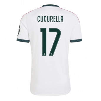 Real Madrid Marc Cucurella #17 Maglia Gara Casa Repliche 2026-27 Maniche Corte